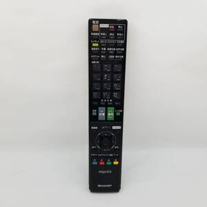 SHARP シャープ　AQUOS アクオス　GA912WJSA　液晶テレビ用 リモコン