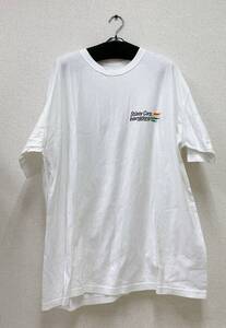 【STUSSY ステューシー Tシャツ 半袖 INTERNATIONAL CORP プリント ワンポイント】古着/ホワイト/メンズ/XL/ヴィンテージ/K69-127