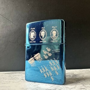 ZIPPO 作曲家 ヘンデル バッハ モーツァルト ベートーヴェン ブルー