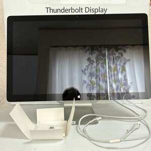 Apple Thunderbolt Display 27インチ MC914J/B 外箱あり 液晶焼けあり 動作確認済み S-148