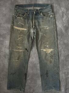 神リペア60s LEVIS 501 BIGE（ビッグE）Aタイプ後期（ボタン裏8）ズレカンヴィンテージビンテージオリジナル赤耳66前期後期xxダブルネーム