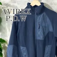 AVIREX P.D.W フリース ジャケット M