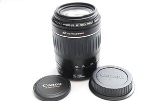 CANON ZOOM LENS EF 55-200mm 1:4.5-5.6USM (良品）07-26-22