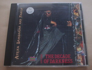 AFRIKA BAMBAATAA AND FAMILY / 1990-2000 THE DECADE OF DARKNESS CD アフリカバンバータ