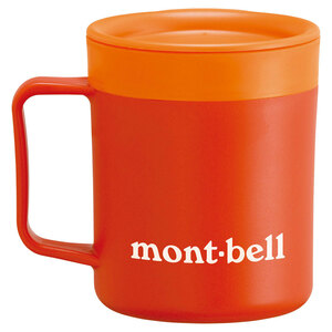 モンベル mont-bell サーモタンブラー 200 モンベルロゴ #1124561 オレンジ 新品