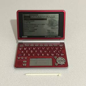 《中古》カシオ　電子辞書　EX-word”XD-SP6600”〈動作確認済み〉