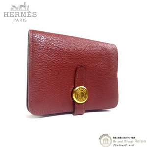 エルメス （HERMES） ドゴン カードケース 名刺入れ トゴ ノアゼット □P刻 GO金具 029194CK（中古）