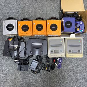 Nintendo 任天堂 ニンテンドー ゲームキューブ GAME CUBE スーパーファミコン SUPER FAMICOM 64 本体 まとめ ジャンク y-011002-64-i