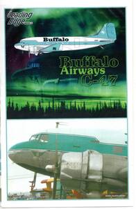 1/72Leading Edge models リーディングエッジデカール LE72-82 BUFFALO AIRWAYS C-47 C-GPNR