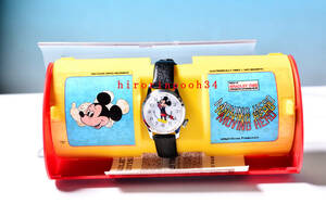 即決　ミッキーマウス　 首振手巻時計　 レア　美品　　BRADLEY　OH済み　ブラッドレイ　ディズニー