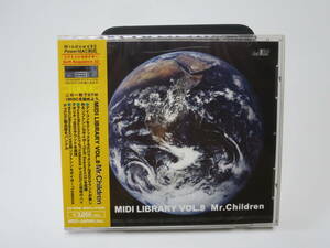 ★Windows95/Mac漢字Talk7.5以降　CDソフト MIDI Library Vol.8 Mr.Children 新品未開封 ゆうパケット一律230円　ミスチル