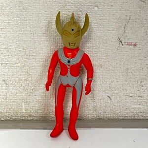 当時物 70`s 円谷コミュニケーションズ 銀河連邦 ウルトラマンタロウ ソフビ 全長約16.5cm 昭和レトロ