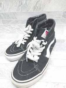 ◇ VANS バンズ ハイカット 507452 スニーカー シューズ サイズ23.5cm ブラック レディース P