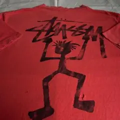 “シャドーマン” 80s 黒タグ old stussy プリント Tシャツ ボロ