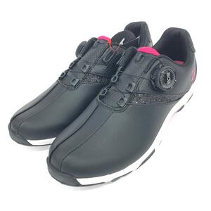 未使用品◆BRIDGESTONE ブリヂストン ゴルフシューズ 24.5◆SHG010 ブラック スパイクレス レディース 靴 シューズ shoes