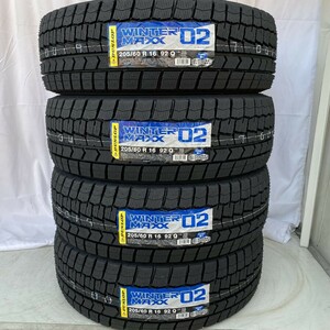 今季入荷分 2024年製 新品 ダンロップ ウインターマックス WM02 205/60R16 4本 205/60-16 スタッドレス 国内正規品 4本送料込61200円~