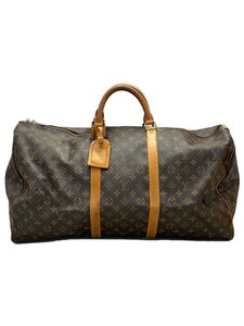 LOUIS VUITTON◆キーポル60_モノグラム・キャンバス_BRW/PVC/BRW/モノグラム