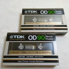 【希少・未使用品】TDK OD90分　TYPEⅠ　ノーマルポジション　入手困難品