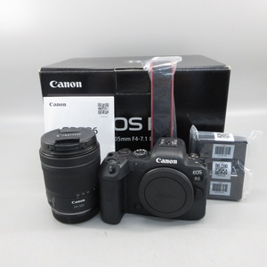 1円〜 Canon キヤノン EOS R6 RF 24-105mm F4-7.1 IS STM レンズキット ※動作確認済み 現状品 箱付き カメラ 200-2744223【O商品】