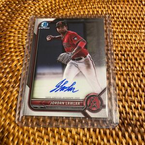 Topps Bowman Chrome Jordan Lawlar Auto 