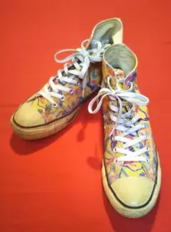 値段交渉可‼ 80s converse トロピカル 総柄 オリジナル レア 27