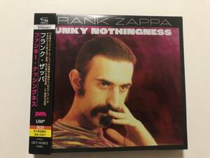 FRANK ZAPPA - FUNKY NOTHINGNESS CD / 3枚組 日本盤限定SHM-CD仕様 帯・解説付き 