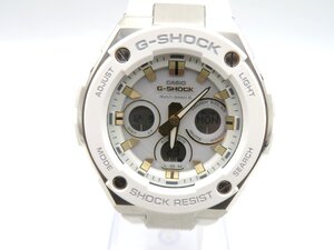 \1◆稼働◆ カシオ GST-W300 G-SHOCK ホワイト ソーラー メンズ 腕時計 V10301