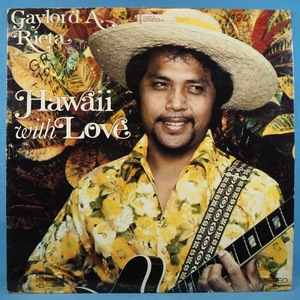 ■ハワイ!サイン入り!★GAYLORD A. RIETA/HAWAII WITH LOVE★オリジ■