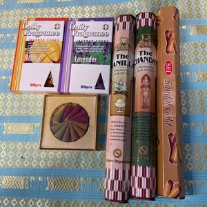 incense インセンスコーン3種インセンススティック3種　１３ー8