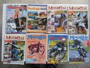 モータサイクル雑誌　洋書　8冊（中古本）