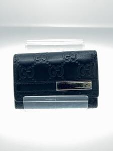 GUCCI◆キーケース/レザー/BLK/総柄/メンズ/237509