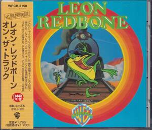 即決(B244)【『名盤探検隊』レオン・レッドボーン　LEIN REDBONE　/　オン・ザ・トラック】帯付/美品/貴重盤