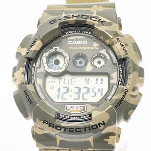 【箱付き】CASIO カシオ GD-120CM G-SHOCK Gショック 樹脂 迷彩 クオーツ メンズ腕時計