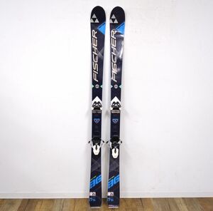 フィッシャー FISCHER MONTIVE BG 175cm センター86mm ビンディング ATTACK11 ゲレンデ スキー アウトドア cf07dl-rk26y06362