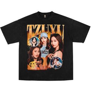 TWICE ツウィ Tシャツ ブラック vintage raptee