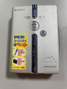 486-1 SONY ソニー WALKMAN ウォークマン カセットウォークマン WM-EX651 シルバー　動作確認済み