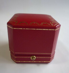 Cartier カルティエ　空箱　ケースのみ　BOX　指輪用　リングケース　ジュエリーケース　①