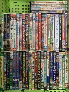 12 子供向け DVD アニメ のりもの 他 まとめて 50本以上 セット ディズニー ミッキーマウス トムとジェリー バンビ 他