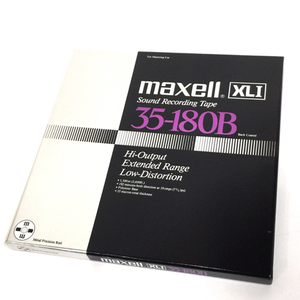 maxell XLI 35-180B 10号 オープンリールテープ メタルリール QR073-189