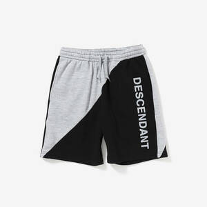 希少★新品本物【黒★サイズ2】★FIN PE SWEAT SHORTS ピーイー スウェット ショーツ 正規店購入 ディセンダント 入手困難 DESCENDANT 19SS