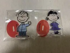 PEANUTS ルーシー ライナス アクリルスタンド アクスタ セット