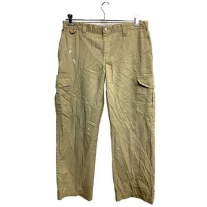 Dickies ワークパンツ W34 ディッキーズ ベージュ 古着卸 アメリカ仕入 2404-679