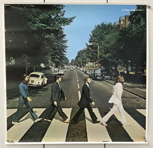 ビートルズ THE BEATLES「ABBEY ROAD」カラー ポスター