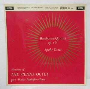 CLASSIC LP/UK ORIG./インナースリーブ付き/The Vienna Octet With Walter Panhoffer - Beethoven Quintet Op.16/ Spohr Octet/C-00116