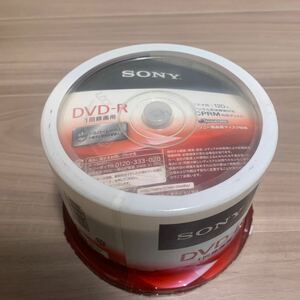 未開封 未使用 50枚 SONY ソニー DVD-R 1回録画用 50dmr12mldp CPRM シルバーレーベル 120分 4.7GB デジタル放送録画対応