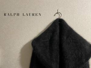 ◯ Ralph Lauren モヘア ショールカラー ショート ジャケット / ラルフローレン アンゴラ ニット ボレロ ブラック 黒 M Ladies #Sirchive