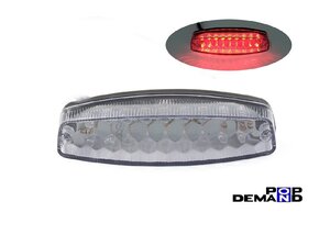 ◆即日発送◆ 汎用 クリア LED テールランプ 12V ZRX1200 DAEG ZRX1200R 500SS マッハ3 750SS H2