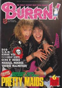 BURRN! PRETTY MAIDS/DIO/U.D.O./RUNNING WILD/GREAT WHITE/GUNS N