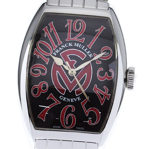 フランクミュラー FRANCK MULLER 5850SCRELFM トノー カーベックス 自動巻き メンズ 美品 _808680