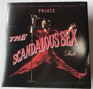 ジャンク US 12inch PRINCE Kim Basinger SCANDALOUS SEX SUITE 9 21422-0 反りあり 